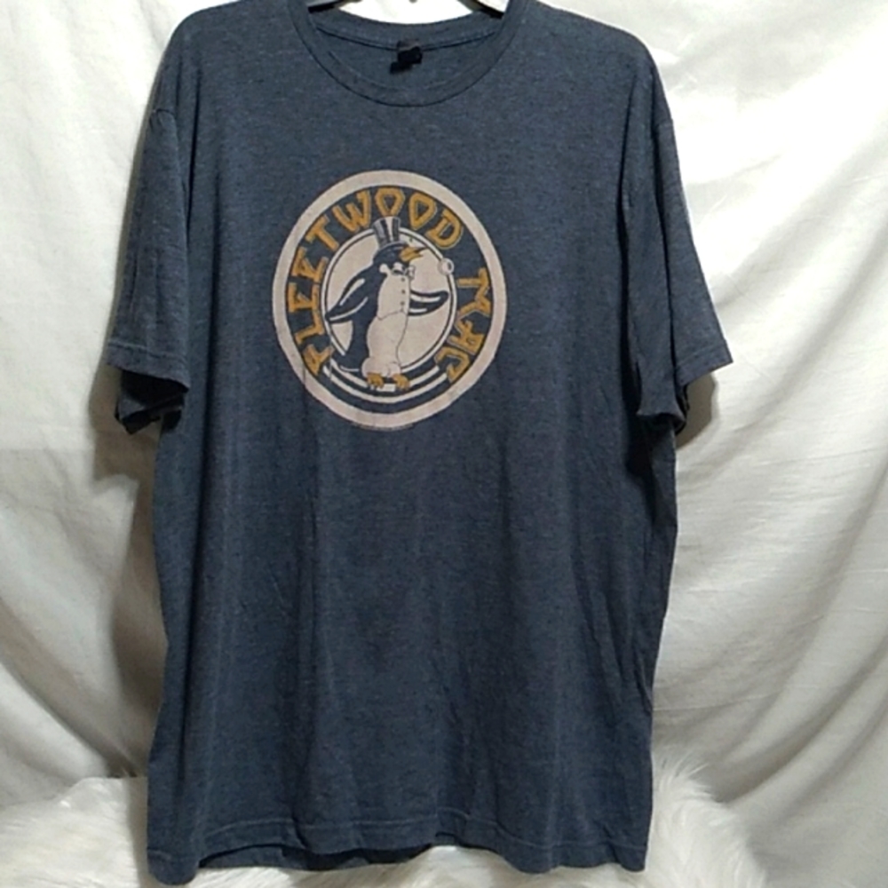 (BX14) SALE! Fleetwood Mac 2019 Tultex Tee Sz.XL Light Wash Wear Only